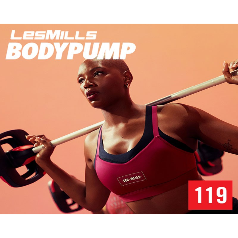 Hot Sale LesMills Q4 2021 Routines BODY PUMP 119 releases New Release DVD, CD & Notes